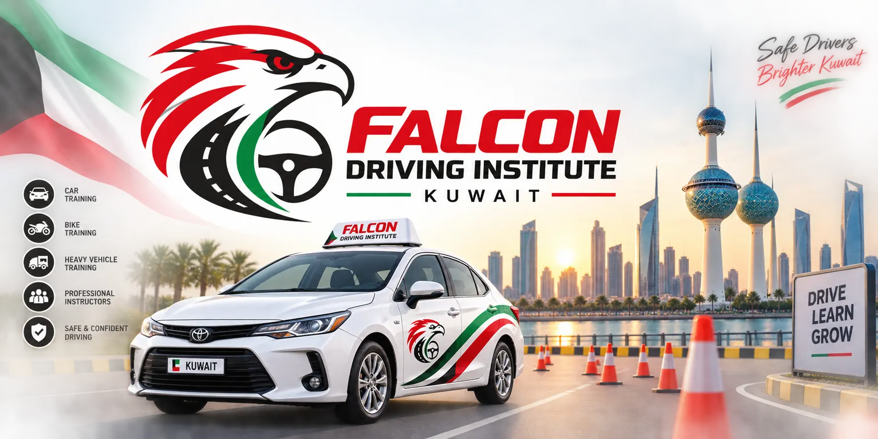 Driving on Kuwait roads